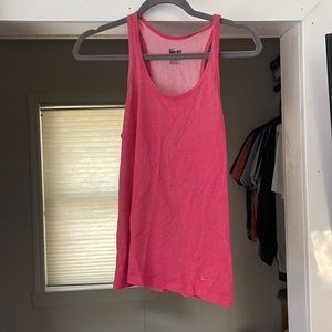 Pink Nike tank top